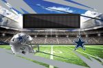 [Personalization Only] Official NFL Cowboys - 20" x 32" Personalized Washable Rug