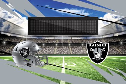 [Personalization Only] Official NFL Raiders - 20" x 32" Personalized Washable Rug