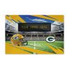 [Personalization Only] Official NFL Packers - 20" x 32" Personalized Washable Rug