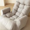 Adjustable head and waist, game chair, lounge chair in the living room, 360 degree rotatable sofa chair,Rotatable seat Leisure Chair deck chair