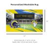 [Personalization Only] Official NFL Rams - 36" x 62" Personalized Washable Rug