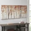 Triptych 3-piece Textured Canvas Wall Art Set