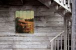 "Welcome to the Country" by Anthony Smith, Printed Wall Art on a Wood Picket Fence