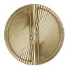 Half-moon 2-piece Metal Wall Decor Set